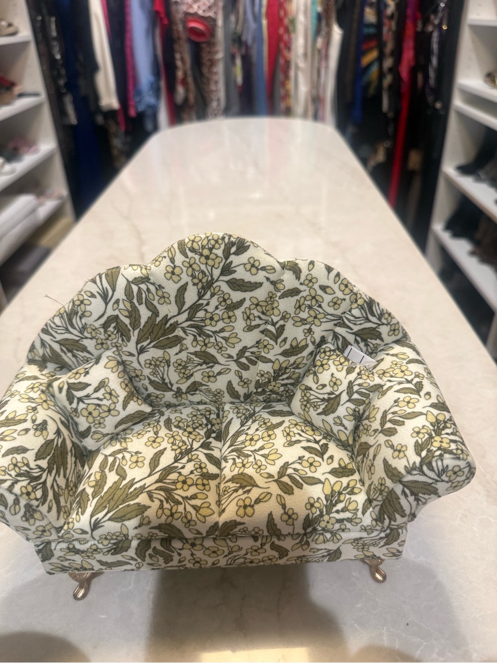 Jewelry box small couches with mirror rings and jewelry holder inside New pick 1 - Picture 7 of 10